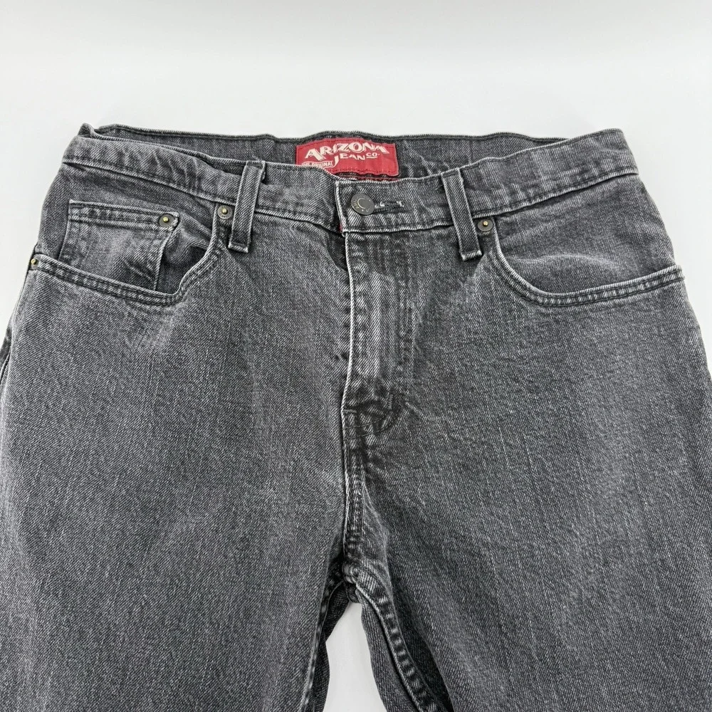 Arizona Jean CO Men's Original Straight Fit 30x30 (30x27) Black